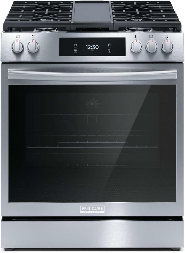 Frigidaire GCFG3060BF Gallery Series 30 Inch Natural Gas